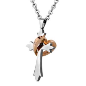 Stainless Steel Pendant *Fede, Amore*