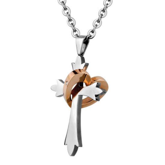 Stainless Steel Pendant *Fede, Amore*