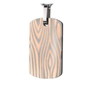 Stainless Steel Pendant rosegold *Over The Time*