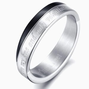 Stainless Steel Ring *My Valentine*