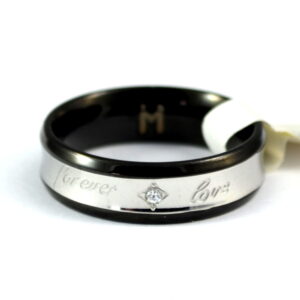 Stainless Steel Ring *Love Change Everything* 6 mm